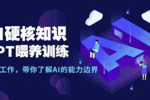 (9425期)AI硬核知识-GPT喂养训练,自动化工作,带你了解AI的能力边界(10节课)