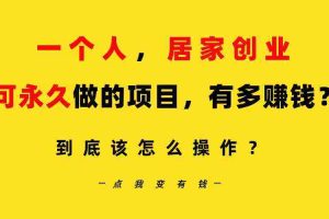 (9141期)一个人,居家创业:B站每天10分钟,单账号日引创业粉100+,月稳定变现5W…