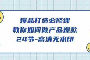 (9739期)爆品 打造必修课,教你如何-做产品爆款(24节-高清无水印)