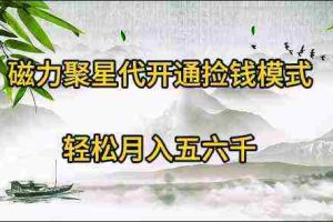(9667期)磁力聚星代开通捡钱模式,轻松月入五六千