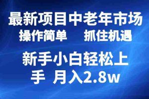 (10147期) 2024最新项目,中老年市场,起号简单,7条作品涨粉4000+,单月变现2.8w