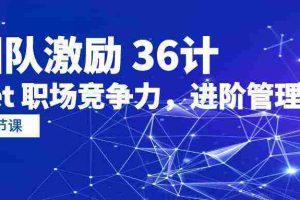 (10033期)团队激励 36计-Get 职场竞争力,进阶管理高手(41节课)